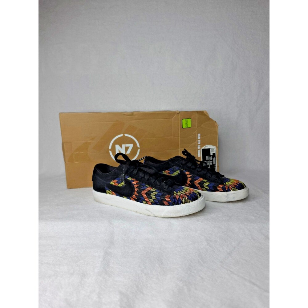 Nike Blazer Low N7 Citron Pulse Tribal Pattern Size US 4.5
